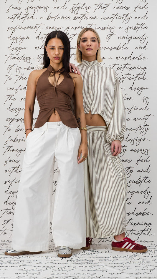 The Frankie Trouser - Off-White