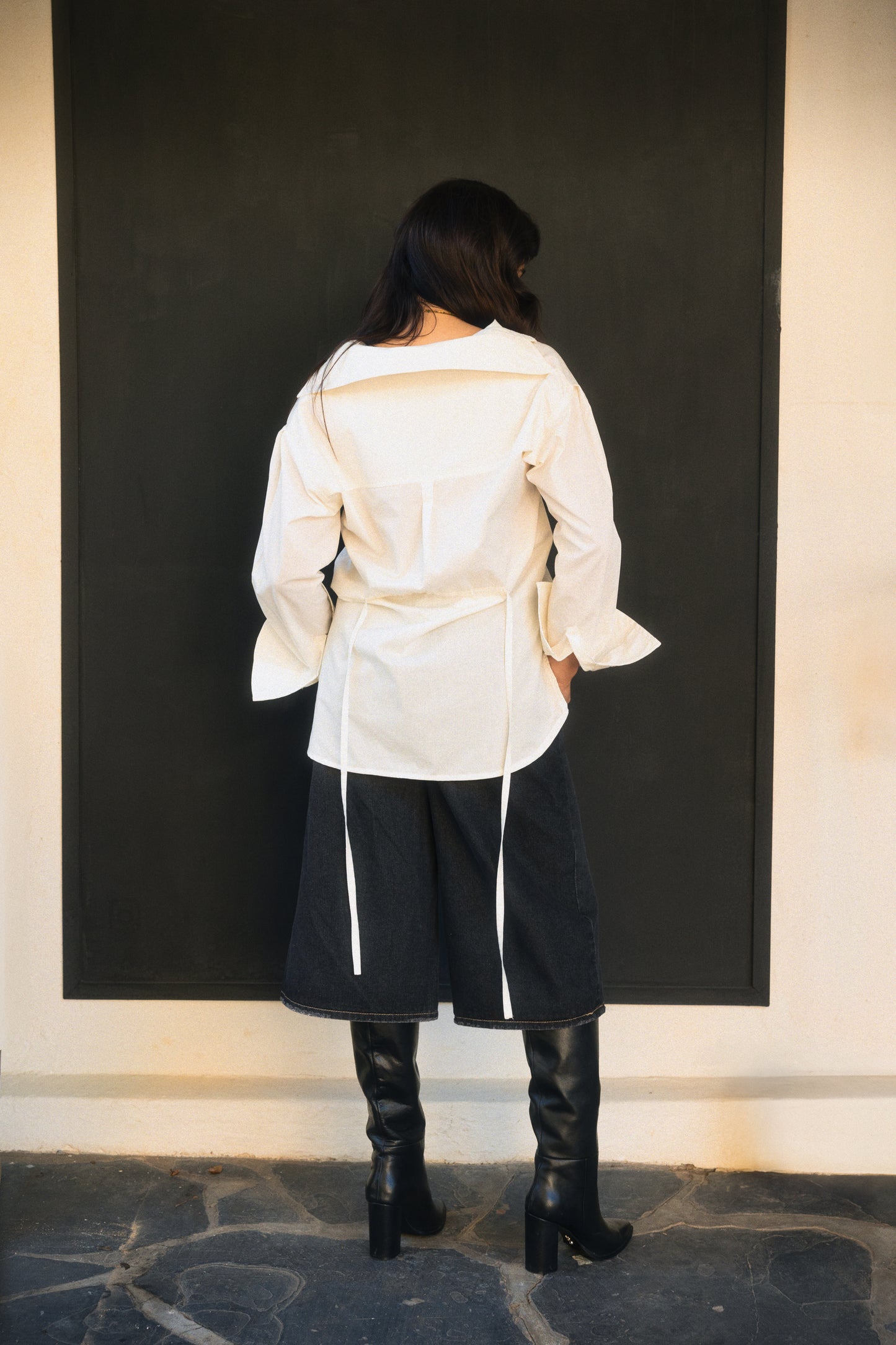 The Beau Shirt - Cream