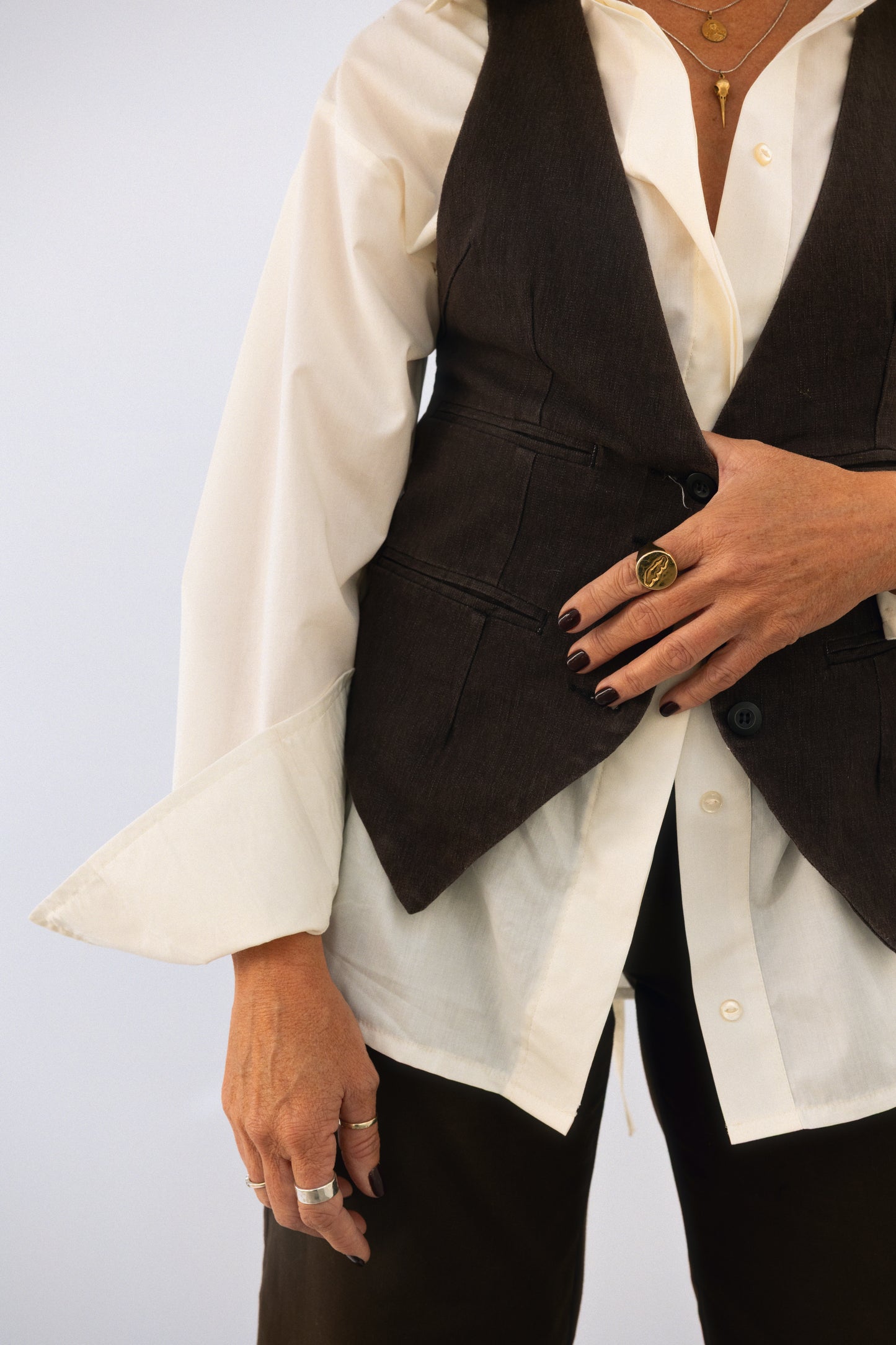 The Beau Shirt - Cream