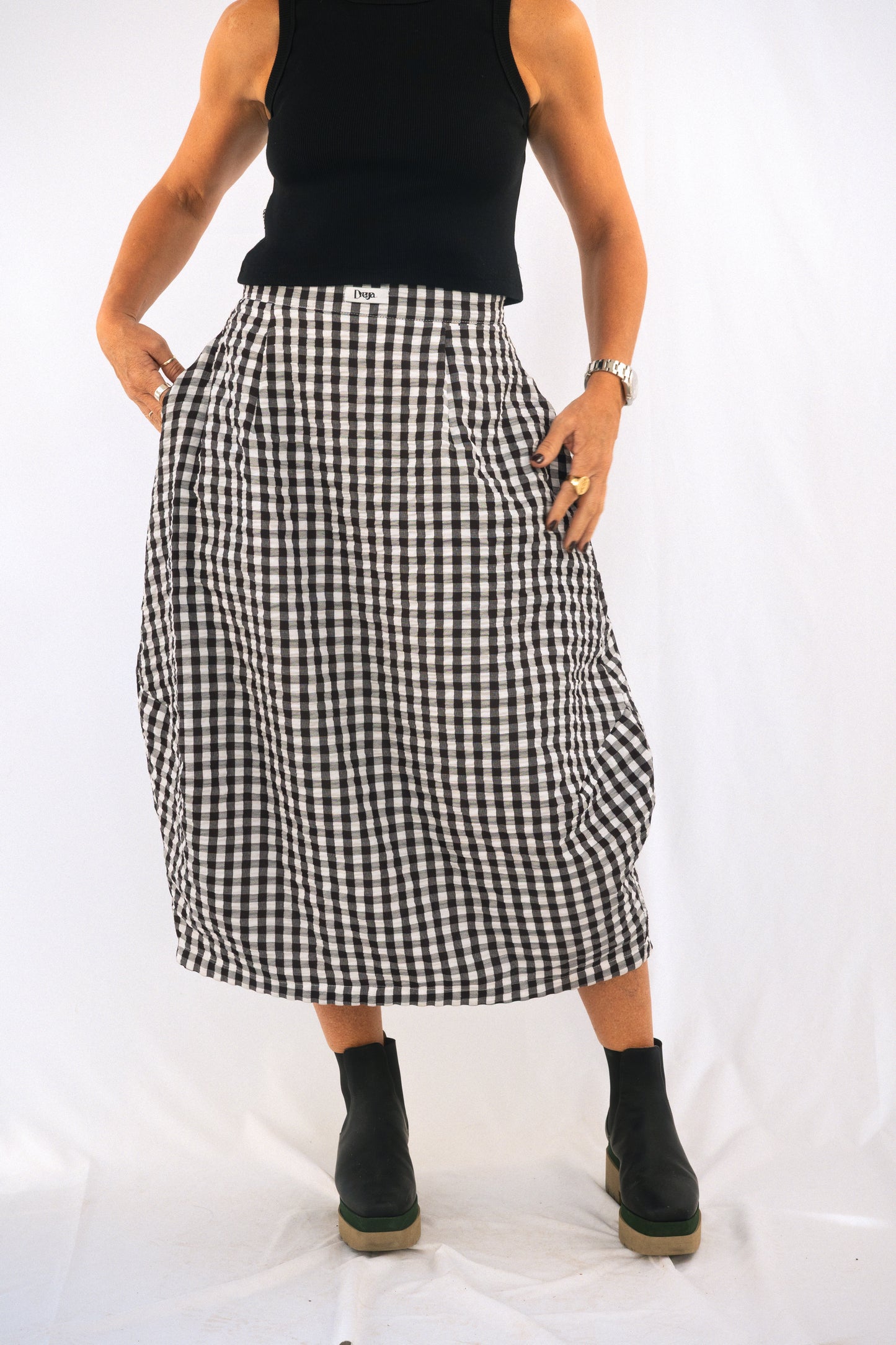 The Tulip Skirt - Gingham