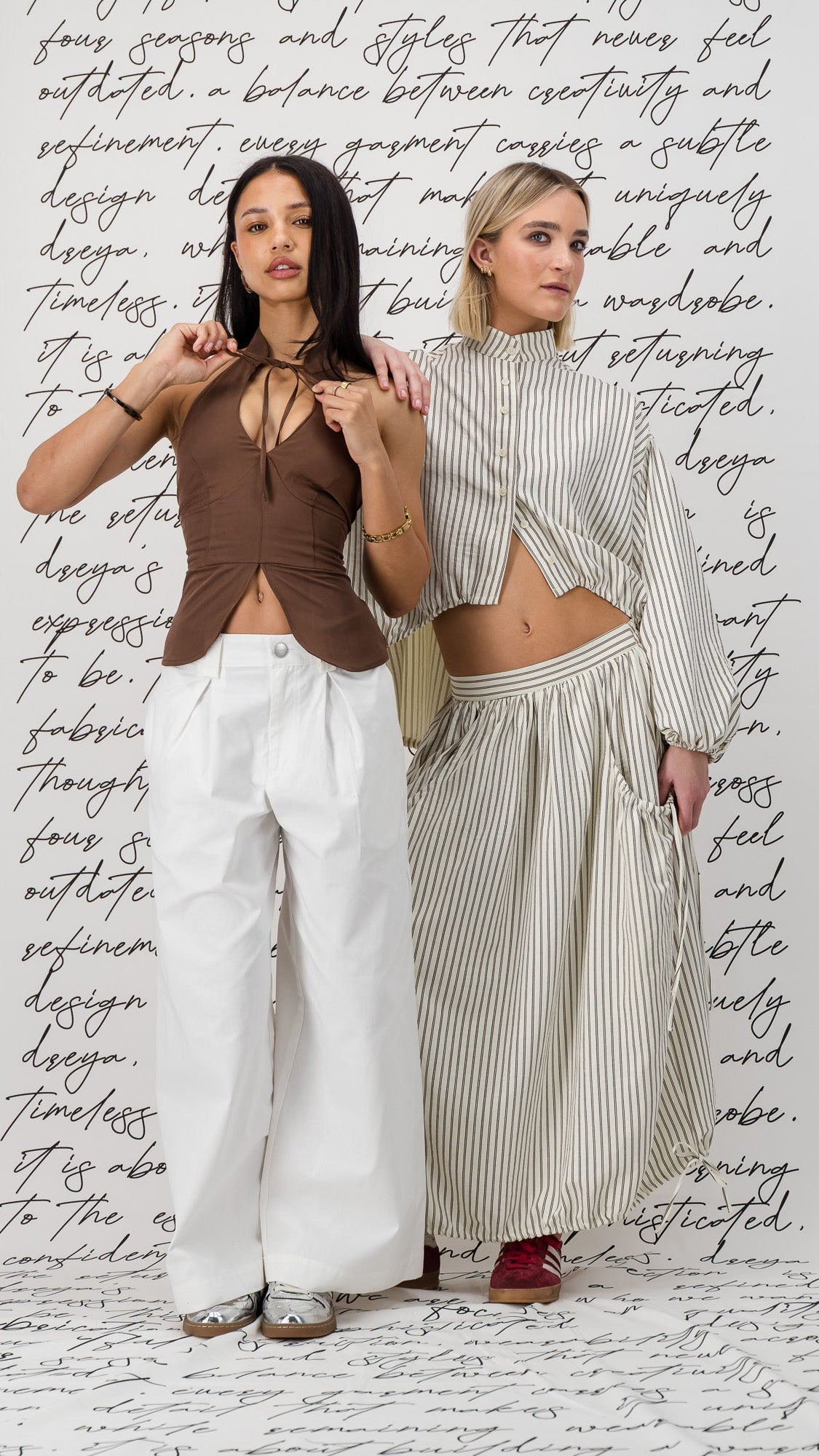 The Sophia Top - Brown