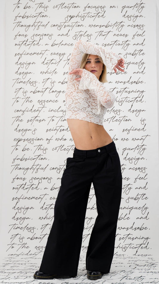 The Monroe Top - White