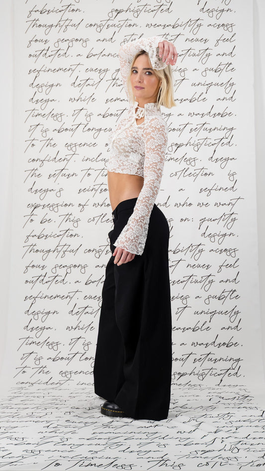 The Monroe Top - White