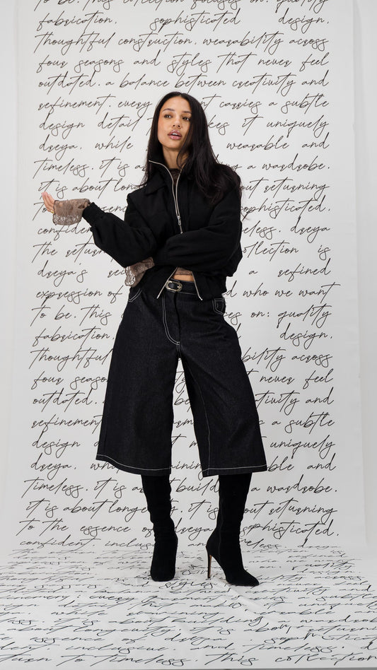 The Stevie Bomber - Black