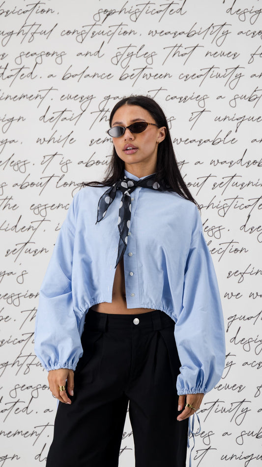 The Noa Shirt - Light Blue