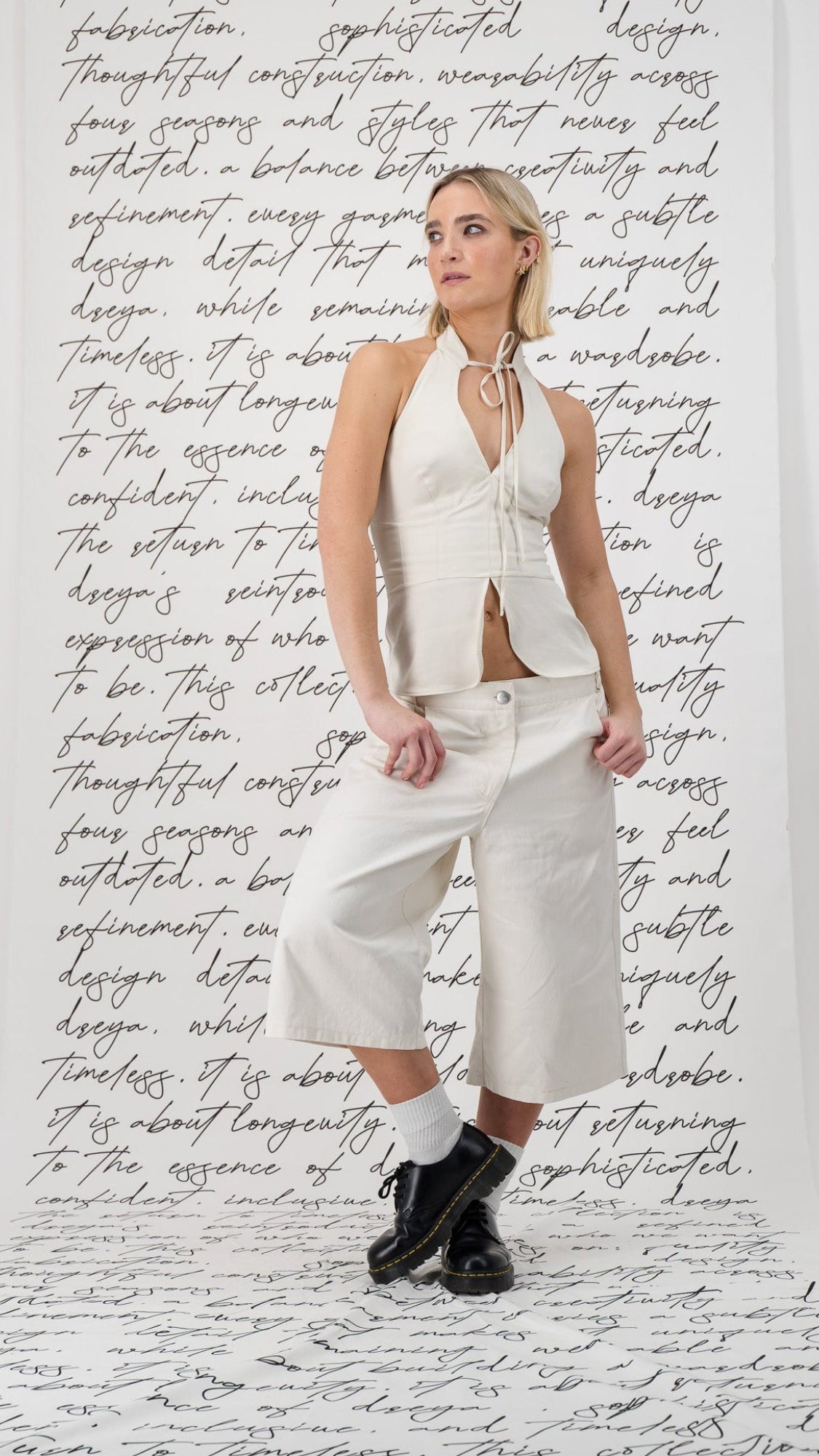 The Sophia Top - Cream