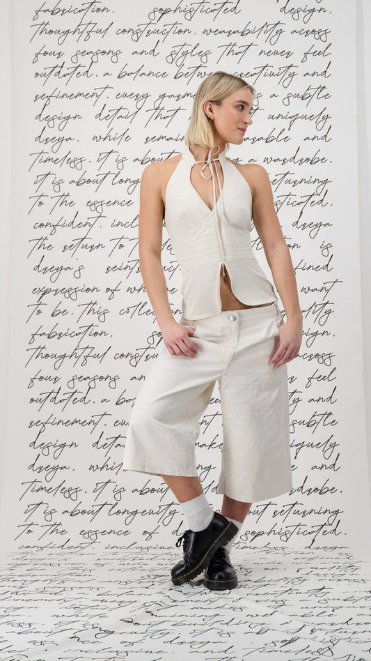 The Sophia Top - Cream