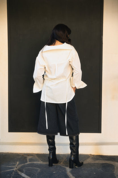 The Beau Shirt - Cream