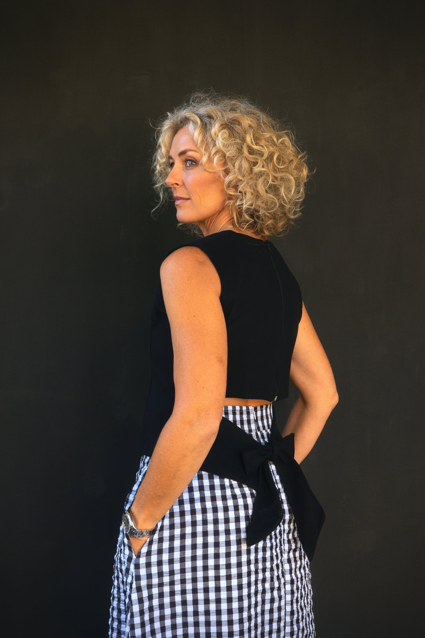 The Tulip Skirt - Gingham